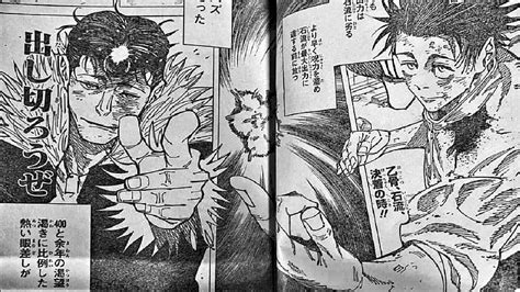 Jujutsu Kaisen 180 raw scans tease Yuta versus Ishigori