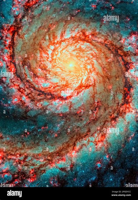 The Whirlpool Galaxy Stock Photo - Alamy