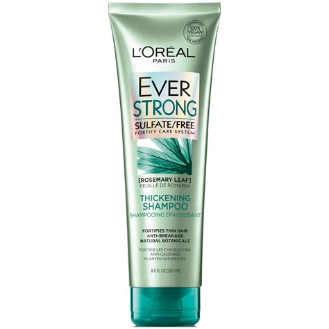 L'Oreal Paris EverStrong Sulfate Free Thickening Shampoo, 8.5 fl. oz. - Walmart.com - Walmart.com