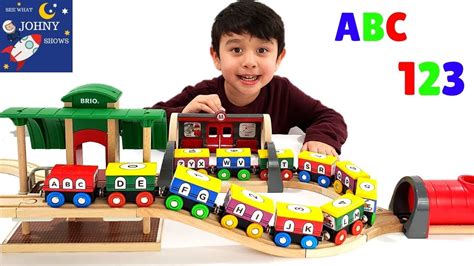 Learn The Alphabet For Toddlers With Alphabet Train Toys Trains For ...