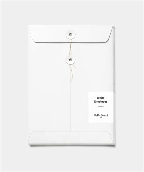 White Envelopes - Creative Poster