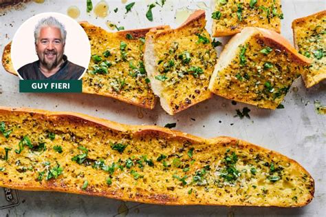 Guy Fieri Has a Clever Trick for Making the Best Garlic Bread Ever | Garlic bread recipe ...