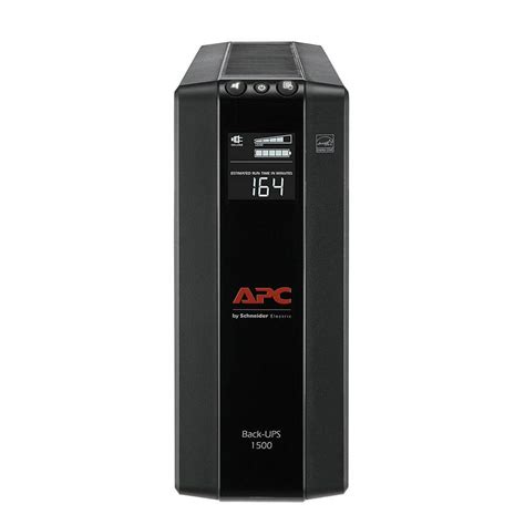 APC Back-UPS Pro 1500VA AVR/LCD Battery Backup/Surge Protector with 5 ...