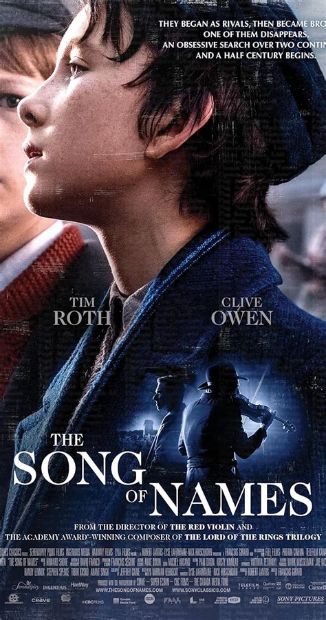 The Song of Names (2019) - Full Cast & Crew - IMDb