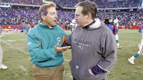 Bill Belichick, Nick Saban have more in common than you think