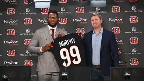 Bengals No. 1 Pick Myles Murphy Arrives With Grand Design