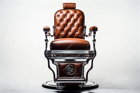 Premium AI Image | Barber Chair on Transparent Background AI