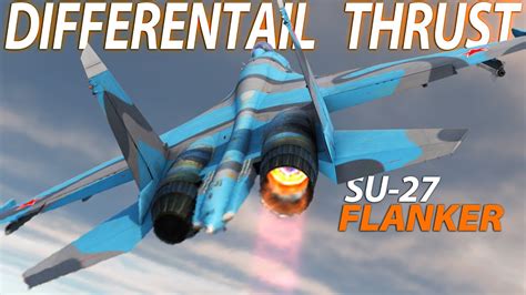 SU-27 Flanker Differential thrust VS F-16 Viper CRAZY Dogfight | DCS World - YouTube