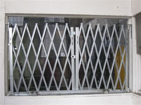 Window Security Gates - Barron Equipment & Overhead Doors