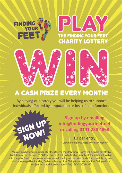 Fyfs' Monthly Lottery - Finding your Feet