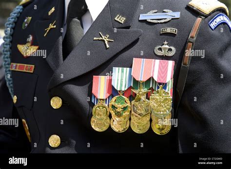 US Army 237th anniversary celebration in Bryant Park in New York City. Highly decorated officer ...