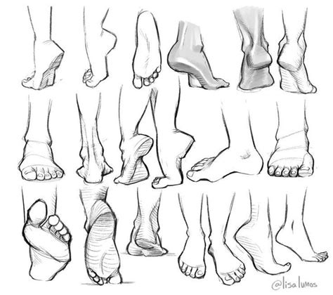 Feet Drawing