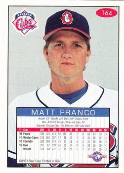 Matt Franco Gallery | The Trading Card Database