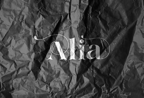 Alia Fashion Logo Branding on Behance