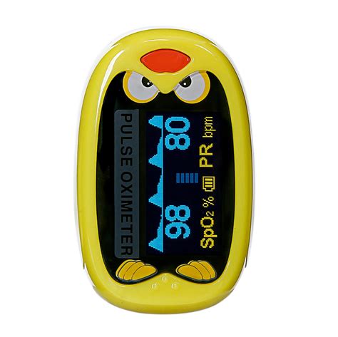 led child kids infant finger pulse oximeter medical pediatric portable spo2 blood oxygen monitor ...