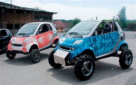 Off-Road Smart Car | Smart Fortwo | Smart car, Smart fortwo, Lifted cars