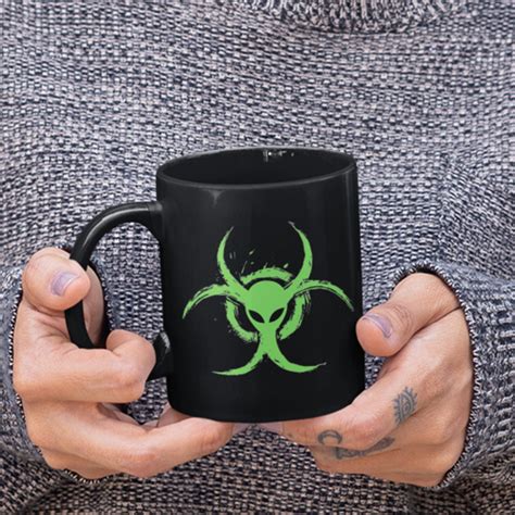 Biohazard Biohazard Mug Biohazard Coffee Cup Skinwalker - Etsy