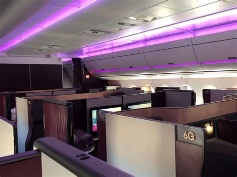 Review: Qatar Airways A350-1000 Qsuites Business Class | Upon Boarding