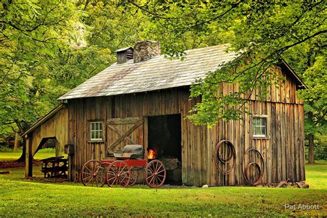 "The Blacksmith Shop" by Pat Abbott | Redbubble