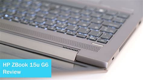 HP ZBook 15u G6 Review (Lightweight Mobile Workstation) - YouTube