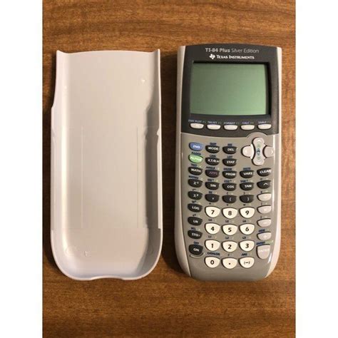 Texas Instruments TI-84 Plus Silver Edition Graphing Calculator, Silver. EUC. Hardly used. View ...