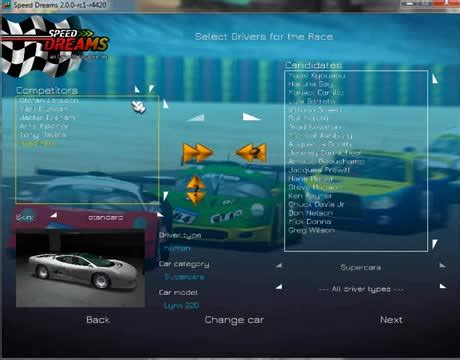 Speed Dreams 2.0 Tutorial - Race Configuration video - ModDB