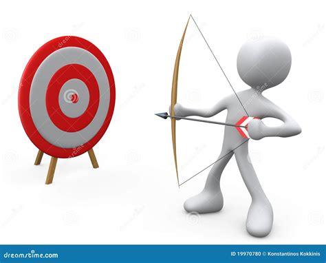 Target Practice stock illustration. Illustration of archery - 19970780