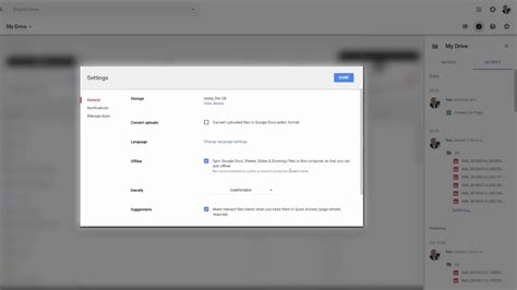 Try This Now - Turn On Google Drive Offline Mode - YouTube