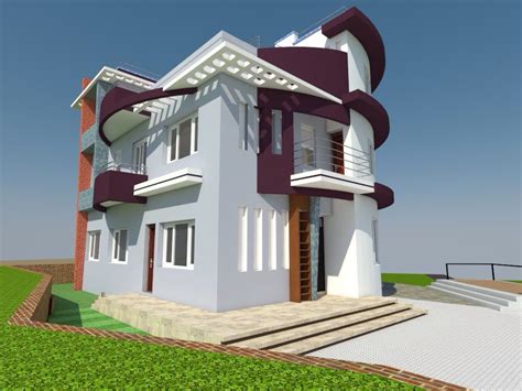 New Model House Nepal - UT Home Design