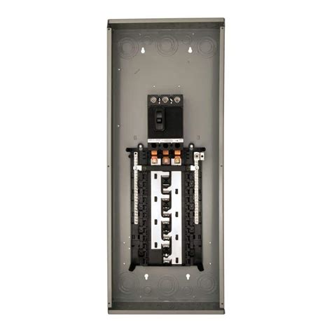 Siemens ES Series 100 Amp 30-Space 30-Circuit Main Breaker Indoor 3-Phase Load Center-S3030B3100 ...