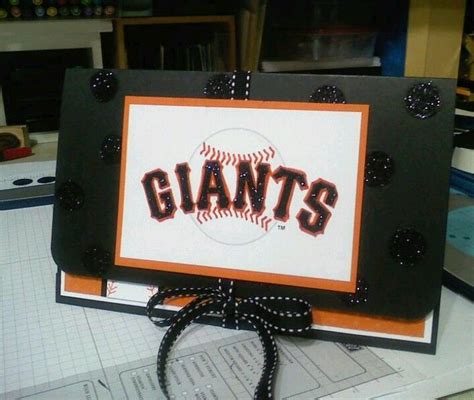 San Francisco Giants birthday card | Birthday cards, Cards handmade, Cards