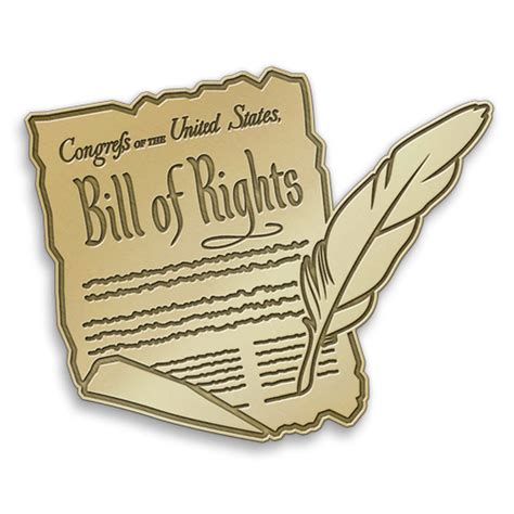 Bill of Rights Day Lapel Pins - Signature Pins