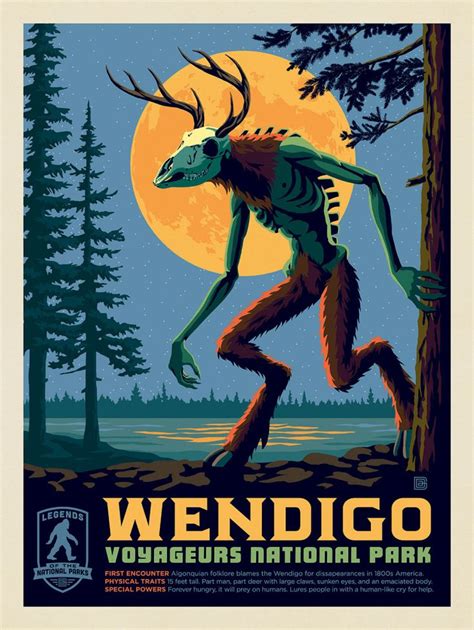 Legends Of The National Parks: Voyageurs' The Wendigo | Anderson Design ...