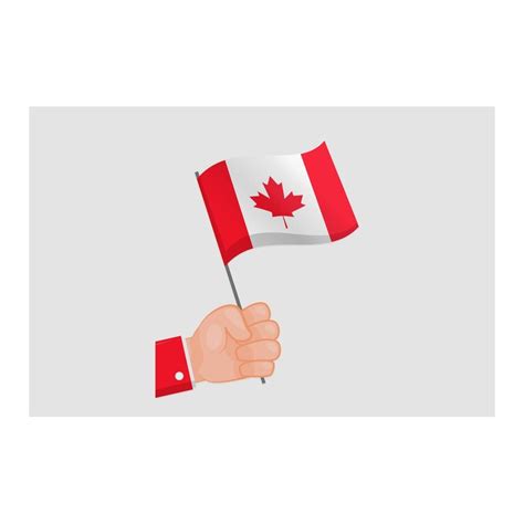 Canada Flag Style 5 Sticker - DecalsHouse