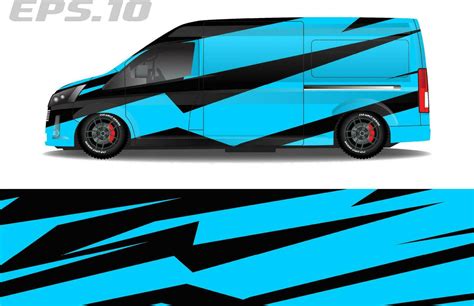 van livery design for an automotive company 15639042 Vector Art at Vecteezy