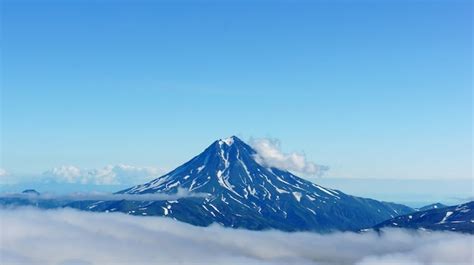 Premium Photo | Photo of kamchatka volcanoes