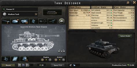 Rate my 1940 German medium tank design! : r/hoi4