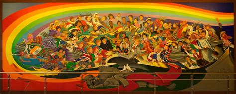 Denver Airport Art | Wall Mural by Leo Tanguma “The Children… | Flickr