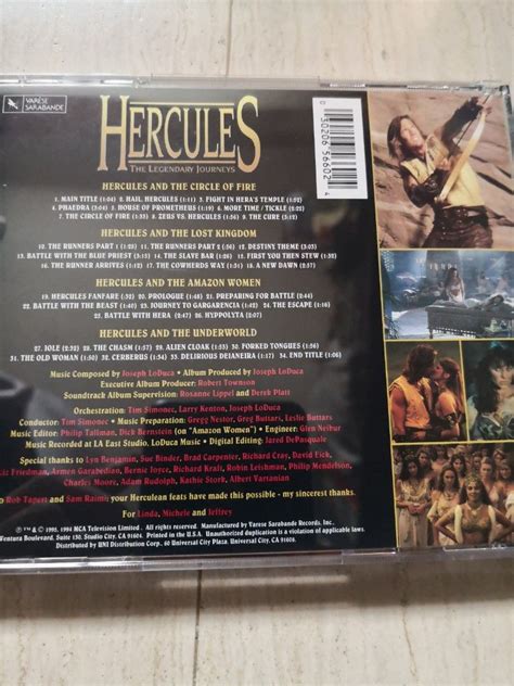 Hercules Original Soundtrack CD, Hobbies & Toys, Music & Media, CDs & DVDs on Carousell