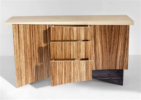 Zebrano Cabinet - Rinaldi Furniture