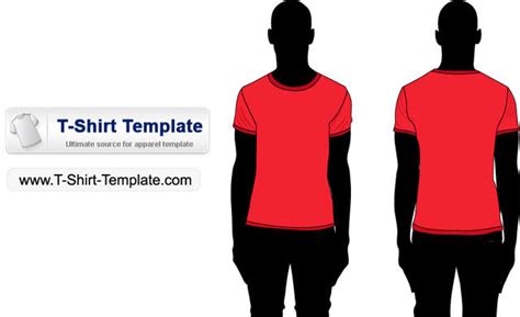 T Shirt Template Vector Free by t-shirt-template on DeviantArt