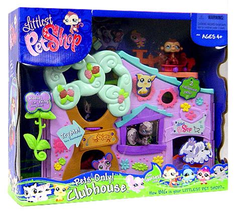 Littlest Pet Shop Pets Only Clubhouse Exclusive Playset Hasbro Toys - ToyWiz