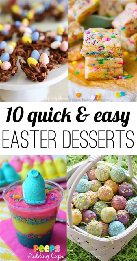 10 easy Easter Desserts