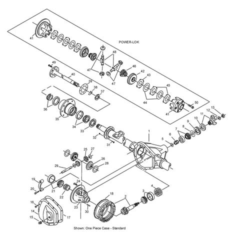 Dana M300 / 11.8" Rear Axle - Differential Parts Catalog - West Coast ...