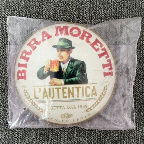 Brand New Moretti Beer Badge! Moretti Beer Lens! Birra Moretti Pump ...