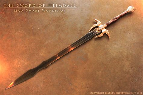 Sword of Heimdall - for the movie THOR 2 | In November of 20… | Flickr