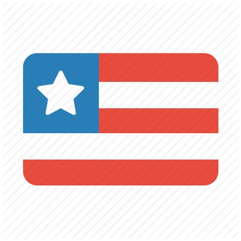 Usa Flag Icon Flat #245496 - Free Icons Library