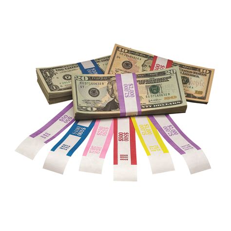 Currency Straps(1000 Pieces Per Box) - My Charity Boxes