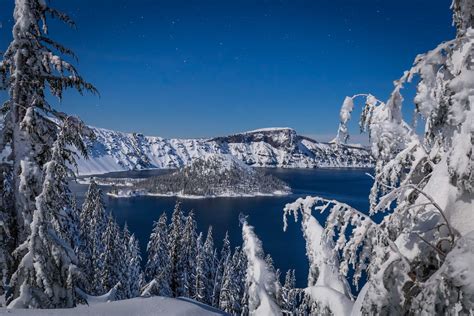 Crater Lake NP Winter on Behance