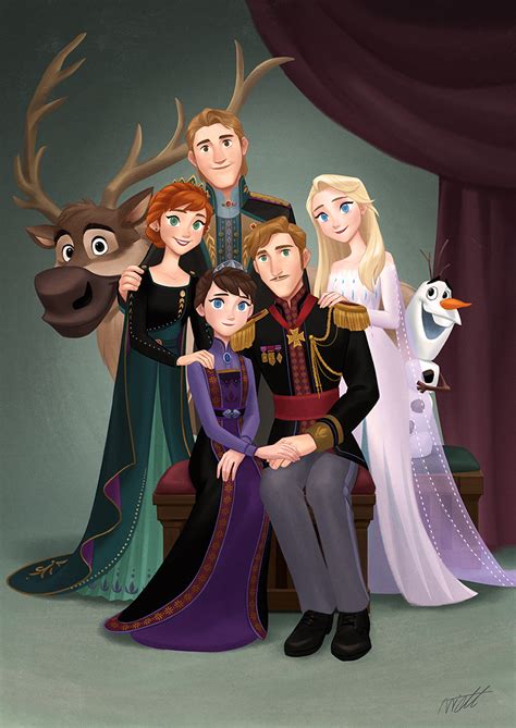 Frozen Family Tree